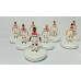 Subbuteo Andrew Table Soccer Olympiacos 3rd kit 2014-2015 on Classic Hasbro Bases